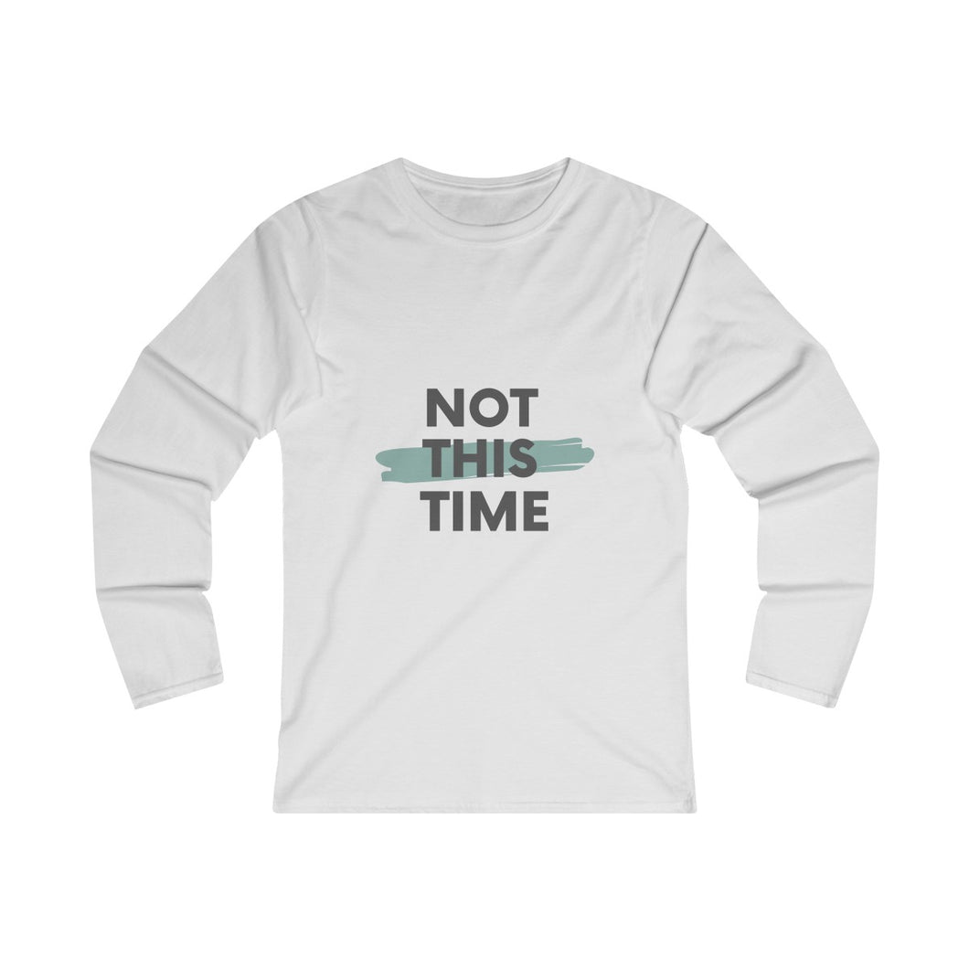 Women's Fitted Long Sleeve Tee